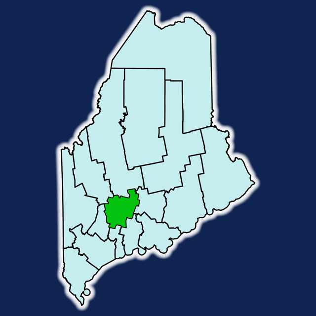 County Map of Maine